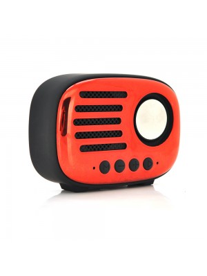 Колонка A4 Bluetooth 4.1 до 10m, 1х5W, 4?, 600mAh, ?90dB, TF card/USB, DC 5V, Red