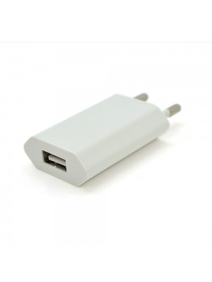 СЗУ VD07, 220V-USB, 100-240V, 5W, 5-5.5V 1A, White, OEM