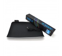 Коврик 350 * 250 для миші iMICE PD-04 тканевий з боковою прошивкою, товщина 4 мм, RGB, під USB- вихід, Color Box