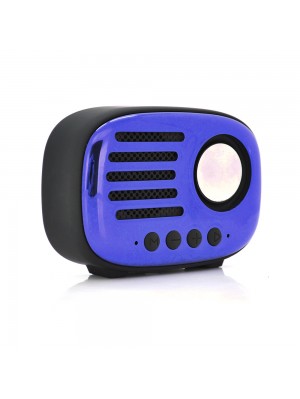 Колонка A4 Bluetooth 4.1 до 10m, 1х5W, 4?, 600mAh, ?90dB, TF card/USB, DC 5V, Blue