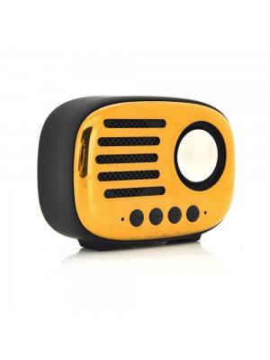 Колонка A4 Bluetooth 4.1 до 10m, 1х5W, 4?, 600mAh, ?90dB, TF card/USB, DC 5V, Gold