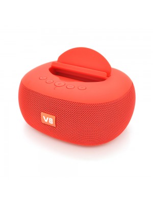 Колонка DV08 Bluetooth 4.1 до 10m, 2х5W, 4?, 1200mAh, ?90dB, TF card/USB, DC 5V, Red