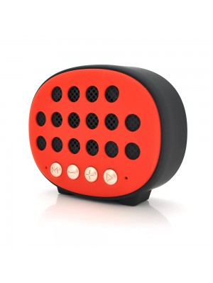 Колонка T9 Bluetooth 4.1 до 10m, 1х3W, 4?, 600mAh, ?90dB, TF card/USB, DC 5V, Red