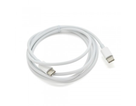 Кабель VEGGIEG TC-406, Type-C(Male) to Type-C(Male) PD cable, White, длина 1,5м