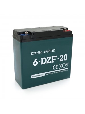 Тягова акумуляторна батарея AGM CHILWE  6-DZF-20, 12V 20Ah