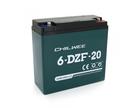 Тягова акумуляторна батарея AGM CHILWE  6-DZF-20, 12V 20Ah