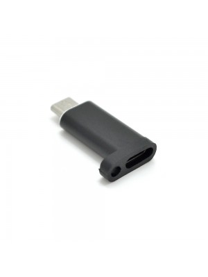 Переходник VEGGIEG TC-102 Type-C(Female) - Micro-USB(Male), Black, Пакет