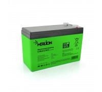 Акумуляторна батарея MERLION G-MLG1270F2 12 V 7,0 Ah (150 x 65 x 95 (100)) Green 