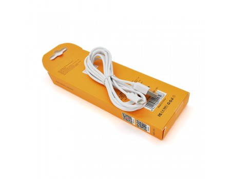 Кабель iKAKU KSC-332 YOUCHUANG charging data cable series for iphone, White, длина 2м, 2,4А, BOX