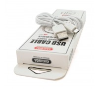 Кабель iKAKU KSC-060 SUCHANG charging data cable series for micro, White, длина 1м, 2,4А, BOX