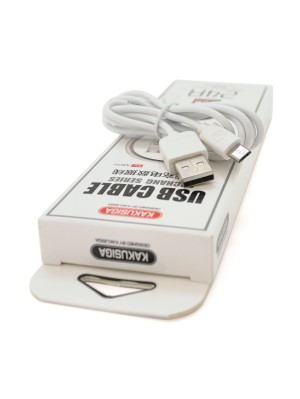 Кабель iKAKU KSC-060 SUCHANG charging data cable series for micro, White, длина 1м, 2,4А, BOX