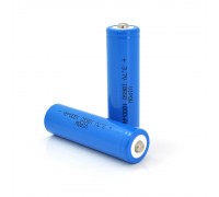 Аккумулятор 18650 Li-Ion Vipow ICR18650 TipTop, 1800mAh, 3.7V, Blue Q50/500