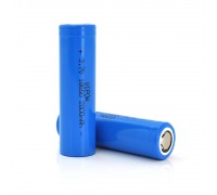 Аккумулятор 18650 Li-Ion Vipow ICR18650 FlatTop, 2000mAh, Blue