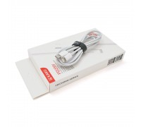 Кабель iKAKU KSC-507 FEICHONG fast charging data cable (TYPE-C to Lightning), White, длина 1.2м, 3,2А, BOX