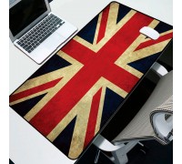 Килимок 300 * 800 тканинний "Прапор Англії" з бічною прошивкою, товщина 2 мм, ОЕМ