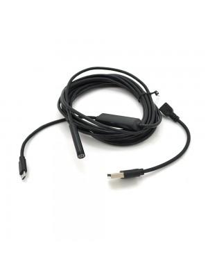 2  in 1  MicroUSB/PC HD эндоскоп, мини камера 7.0 mm, мягкий провод, 3,5м