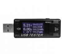 USB тестер Keweisi KWS-MX17 напряжения (4-30V) и тока (0-5A), Black