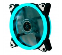 Кулер корпусний 12025 DC sleeve fan 4pin - 120 * 120 * 25мм, 12V, 1200об / хв, Ice-Blue, двосторонній