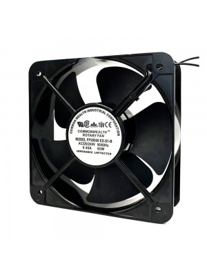 Кулер для охолодження серверних БП FP-20060EX-S1-B DC sleeve fan 2pin під паяння - 200*200*60мм, 220V/0,43A, 2600об/хв, 58W