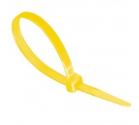 Стяжки нейлон 2,5х150mm жовті (1000 шт) висока якість, діапазон робочих температур: від -45С до + 80С