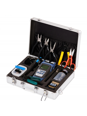 Набір інструментів і тестерів для роботи з оптичним кабелем FC-6S 15  в 1 Metall Case