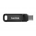 Flash SanDisk USB 3.1 Ultra Dual Go Type-C 256Gb (150 Mb/s)