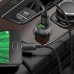 Автомобільний зарядний пристрій HOCO Z47 Transparent Discovery Edition dual port QC3.0 18W Transparent Black