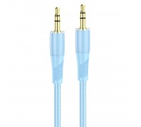 Аудiокабель HOCO UPA25 Transparent Discovery Edition AUX audio cable Blue