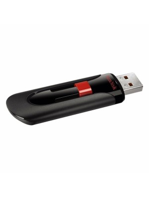 Flash SanDisk USB 2.0 Cruzer Glide 128Gb Black/Red
