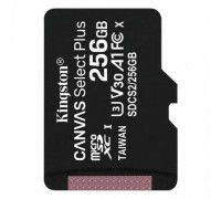 microSDXC (UHS-1) Kingston Canvas Select Plus 256Gb class 10 А1 (R-100MB/s)