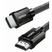 Кабель UGREEN HD135 8K HDMI M/M Round Cable with Braided 1m (Gray) (UGR-70319)