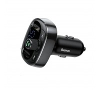 Автомобільний зарядний пристрій з FM-модулятор Baseus T Shaped S-09 Car Bluetooth MP3 Player Black