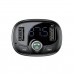 Автомобільний зарядний пристрій з FM-модулятор Baseus T Shaped S-09 Car Bluetooth MP3 Player Black