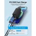 Зарядное устройство Vention Two-Port USB(A+C) Wall Charger (18W/20W) EU-Plug Black (FBBB0-EU)