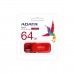 Flash A-DATA USB 2.0 AUV 240 64Gb Red