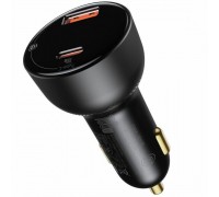 Автомобільний зарядний пристрій Baseus Superme Digital Display PPS Dual Quick Charger Car Charger Black