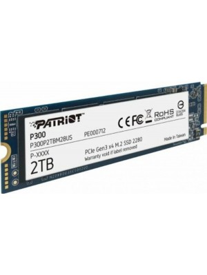 SSD M.2 Patriot P300 2TB NVMe 2280 PCIe 3.0x4 3D NAND TLC