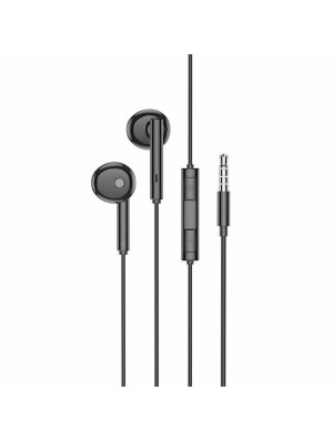 Наушники BOROFONE BM82 Art music digital earphones with mic Black