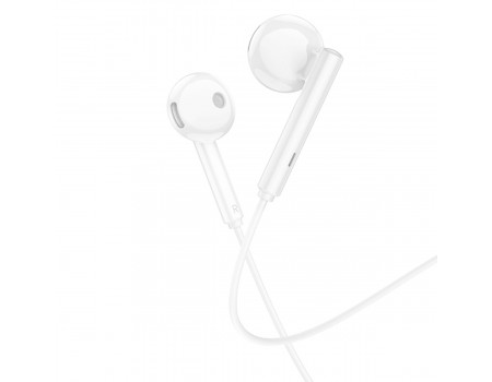 Навушники BOROFONE BM82 Art music digital earphones with mic Type-C White