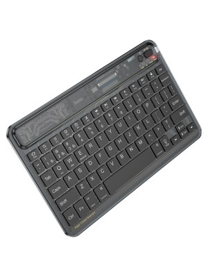 Клавіатура HOCO S55 Transparent Discovery edition wireless BT keyboard Dark Night Black