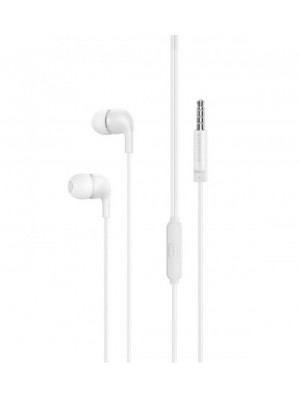 Наушники BOROFONE BM83 Craft universal earphones with mic White