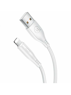 Кабель Usams US-SJ266 U18 Round lightning Cable 1m White