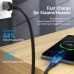 Кабель Vention USB-C to USB 2.0-A Fast Charging Cable 1.5M Gray Aluminum Alloy Type (COFHG)