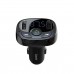 Автомобільний зарядний пристрій з FM-модулятор Baseus T Shaped S-09A Car Bluetooth MP3 Player (Standard Edition) Black