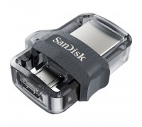 Flash SanDisk USB 3.0 Ultra Dual Drive OTG M3.0 128Gb (150Mb/s) Black