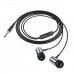 Наушники HOCO M108 Spring metal universal earphones with mic Metal Gray