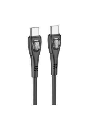 Кабель BOROFONE BX98 Type-C to Type-C Superior 60W charging data cable Black