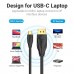Кабель Vention USB-C to DP 8K HD Cable 2M Black (CGYBH)