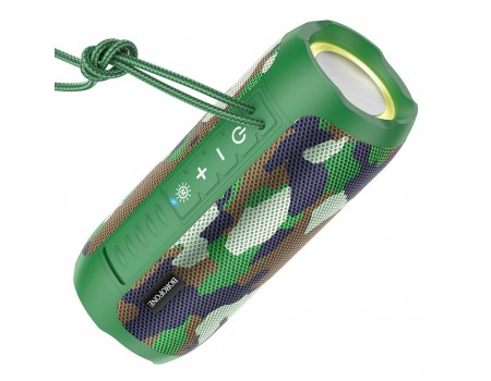 Портативная колонка BOROFONE BR21 Sports BT speaker Camouflage Green