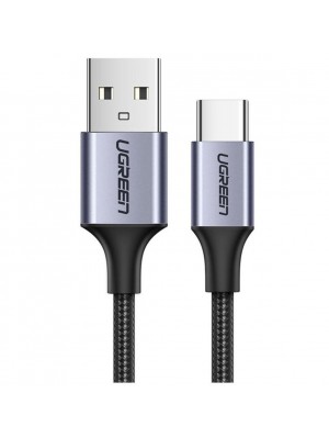 Кабель UGREEN US288 USB-C Male to USB 2.0 Male Cable Aluminum Braid 3m (Space Gray) (UGR-60408)